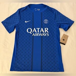 Nike Paris Saint Germain Pre-Match 25/26 Soccer Jersey HJ7150-406 Men’s Sz: Med